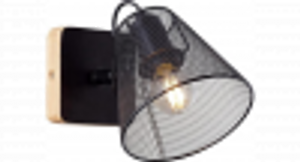 Brilliant 40110/76 - 1 Spots Wandlamp Metaal/Hout