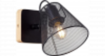 Brilliant 40110/76 - 1 Spots Wandlamp Metaal/Hout