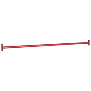 VidaXL Rekstok 125 cm staal rood