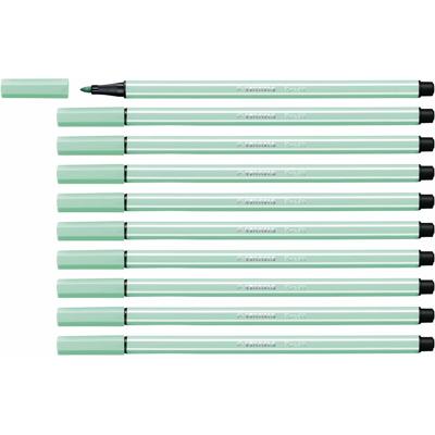 Markeerstiften Stabilo Pen 68 Ice Groen (10 Onderdelen)