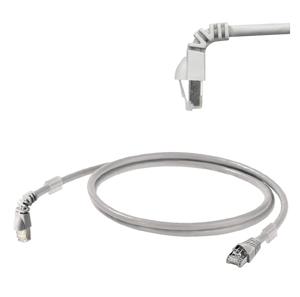 Weidmüller 1233160030 RJ45 Netwerkkabel, patchkabel CAT 6A S/FTP 3.00 m Grijs UL gecertificeerd 1 stuk(s)