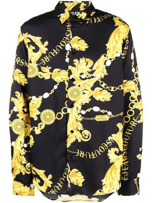 Versace Jeans Couture chemise Chain Couture - Noir