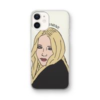 Mary Kate: iPhone 12 mini Transparant Hoesje