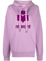 MARANT ÉTOILE hoodie Mansel à logo embossé - Rose