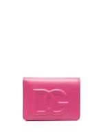 Dolce & Gabbana portefeuille à plaque logo DG - Rose