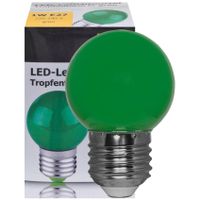 LED lamp E27 groen 1W feestverlichting