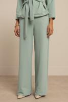Luz twill trousers - light sage green - 13553