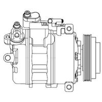 Delphi Diesel Airco compressor CS20527 - thumbnail