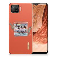 OPPO A73 4G Telefoonhoesje met Naam Boho Beach - thumbnail