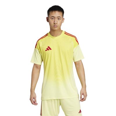 adidas Tiro 25 Competition Keepersshirt Korte Mouwen Geel Rood
