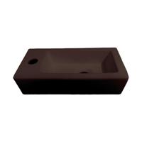 Best Design Fontein Morrano 37x18x9 cm Links Mat Donkerbruin