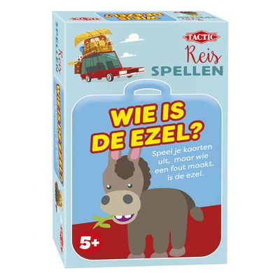 Tactic reisspel wie is de ezel?