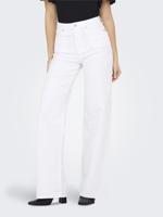 Only Onlmadison Blush Hw Wide Dnm Cro Noos 15310632 Loose Fit White