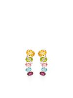 Brumani boucles d'oreilles en or 18ct ornées de pierres variées