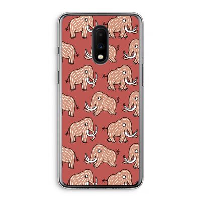 Mammoet: OnePlus 7 Transparant Hoesje