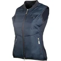 HKM Bodywarmer Comfort Temperature Heated donkerblauw maat:l