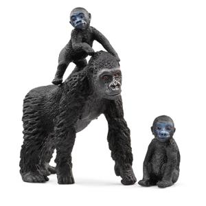 Schleich Wild Life - Gorillagezin speelfiguur