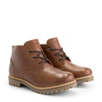 Travelin&apos; Men - lace-up boot casual - Cognac - Maat 40