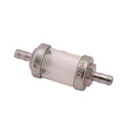 Diverse Benzinefilter 6mm omg alu.
