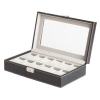 Luxalit Chicago Horlogebox voor 12 horloges - thumbnail