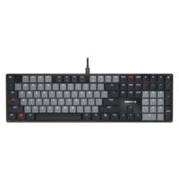 CHERRY kc 500 mx lp, toetsenbord (zwart, us lay-out, mx low profile 2.0 ivory, white led, pbt keycaps)