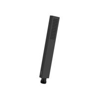 Staafhanddouche Tres Slim | 1 Stand | Vierkant | Zwart mat