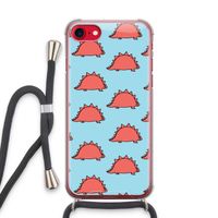 Dinosawrr: iPhone SE 2020 Transparant Hoesje met koord