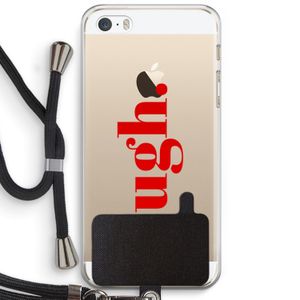 Ugh: iPhone 5 / 5S / SE Transparant Hoesje met koord