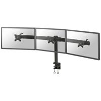 Neomounts FPMA-D700D3 Monitor-tafelbeugel Aantal monteerbare displays: 3 Display(s) 25,4 cm (10) - 68,6 cm (27) Zwart In hoogte verstelbaar, Zwenkbaar,