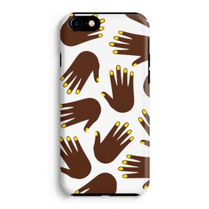 Hands dark: iPhone 8 Tough Case