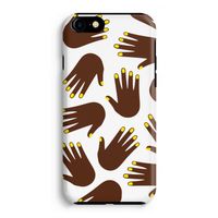 Hands dark: iPhone 8 Tough Case