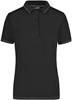 James & Nicholson JN568 Ladies´ Elastic Polo - Black/White - XL