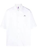 OAMC chemise à logo brodé - Blanc