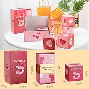 verrassing verjaardag grap doos verrassing stuiterdoos nieuwe geschenkdoos Valentijnsdag verrassing Lightinthebox