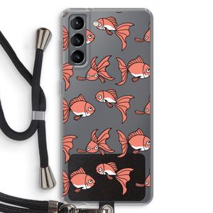 Blub: Samsung Galaxy S21 Transparant Hoesje met koord