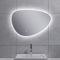 Wiesbaden Uovo Ovale LED Badkamerspiegel - Dimbaar - 60 cm