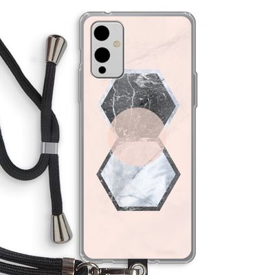 Creatieve toets: OnePlus 9 Transparant Hoesje met koord