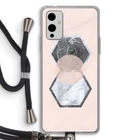 Creatieve toets: OnePlus 9 Transparant Hoesje met koord