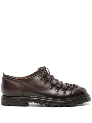 Officine Creative derbies Artik en cuir - Marron