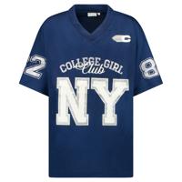 Cars Jeans Torrie Oversized 98282 T-shirt Korte Mouw 12 Navy Cars Jeans Torrie Oversized 98282 T-shirt Korte Mouw 12 Navy