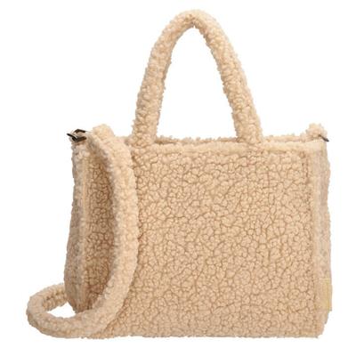 Beagles Fluffy Teddy Handtas/Schoudertas Navarra Cream