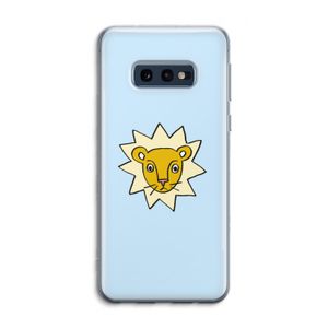 Kleine leeuw: Samsung Galaxy S10e Transparant Hoesje