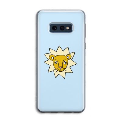 Kleine leeuw: Samsung Galaxy S10e Transparant Hoesje