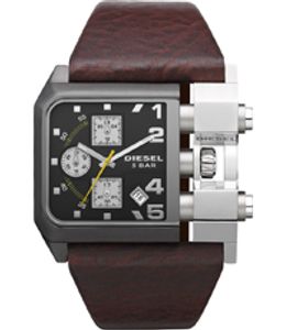 Horlogeband Diesel DZ4227 Leder Bruin 37mm