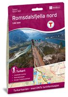 Wandelkaart 2821 Turkart Romsdalfjella Nord | Nordeca