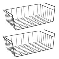 Metaltex babette hangmand 40x26x14 cm zwart 2 stuks
