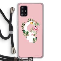 Venus: Samsung Galaxy A51 5G Transparant Hoesje met koord
