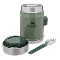 Stanley PMI Classic Legendary Food Jar + Spork 0.4L thermocontainer Hammertone Green - thumbnail
