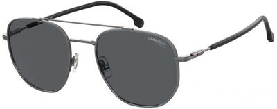 Carrera Eyewear zonnebril 236/S unisex cat. 2 piloot RVS grijs
