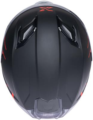 SPEC-X integraalhelm "sx-82.03/r2" stinger helmet sx-82.03/r2 black matt/red l pin read